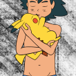 illustration-ash-and-pikachu-kiss
